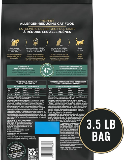 Load image into Gallery viewer, Liveclear with Probiotics Allergen Reducing Adult Dry Cat Food &amp; Cat Shampoo
