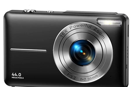 1080P Digital Camera 16X Digital Zoom Compact Point and Shoot Camera Portable Small Camera Starter Camera for Teens Students Boys Girls Seniors(Green)