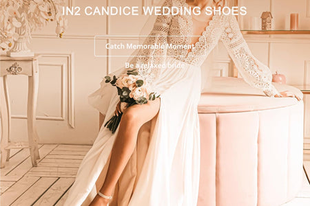 Women'S IN2 Candice Wedding Rhinestones Sequins Low Kitten Heels Pumps Dress Evening Shoes for Women Bridal Bride