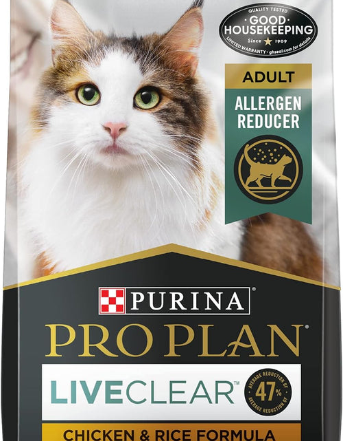 Load image into Gallery viewer, Liveclear with Probiotics Allergen Reducing Adult Dry Cat Food &amp; Cat Shampoo
